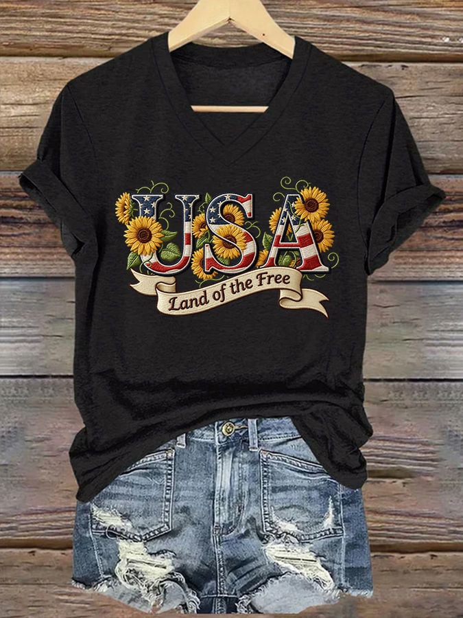 Women's Casual American 250 Commemorative T-shirt