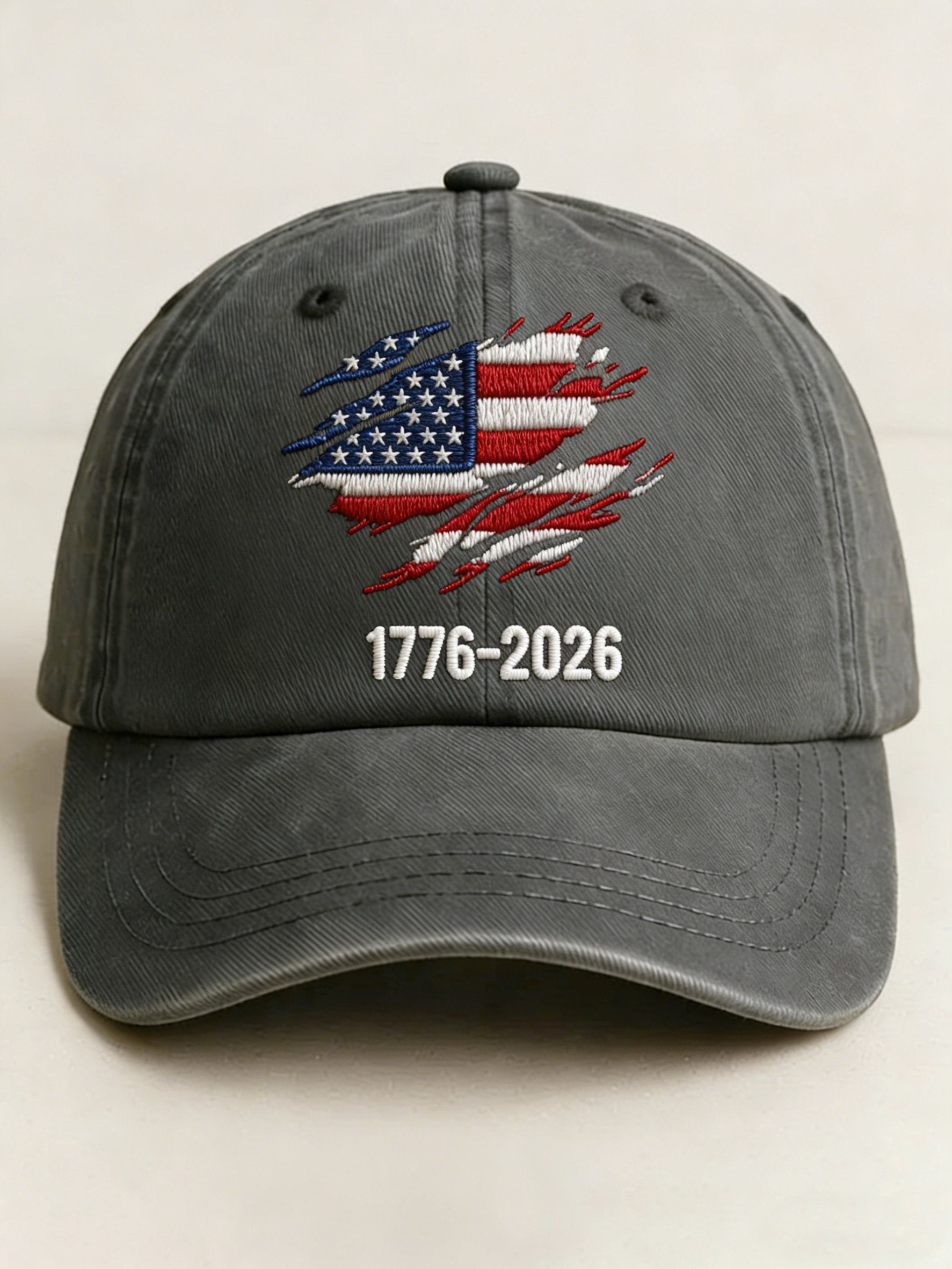 Unisex 250th Anniversary National Flag Print Baseball Cap