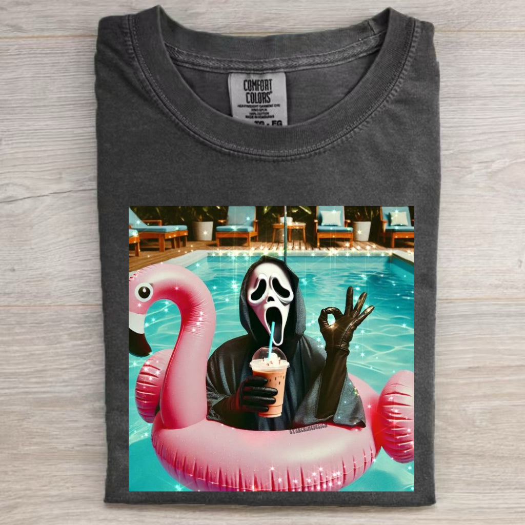 Vintage Horror Graphic T-shirt