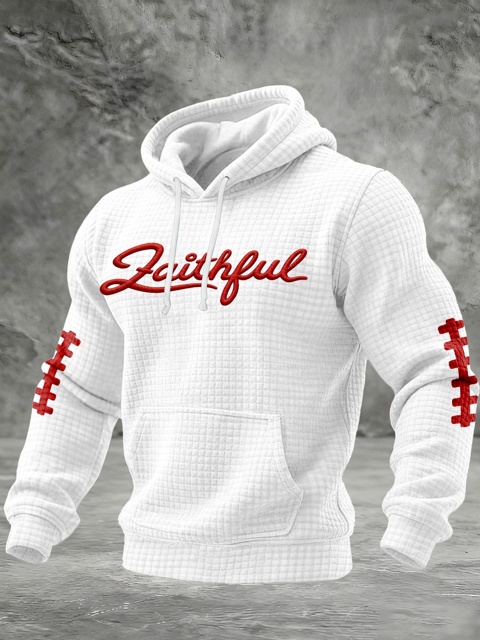 Men's Football Print Sweatshirt