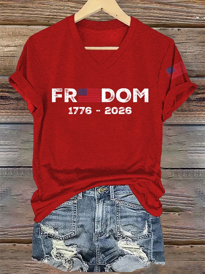 Women's 250th Anniversary Print T-shirt