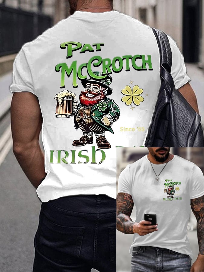 Men's St. Patrick's Day Printed Shirt
