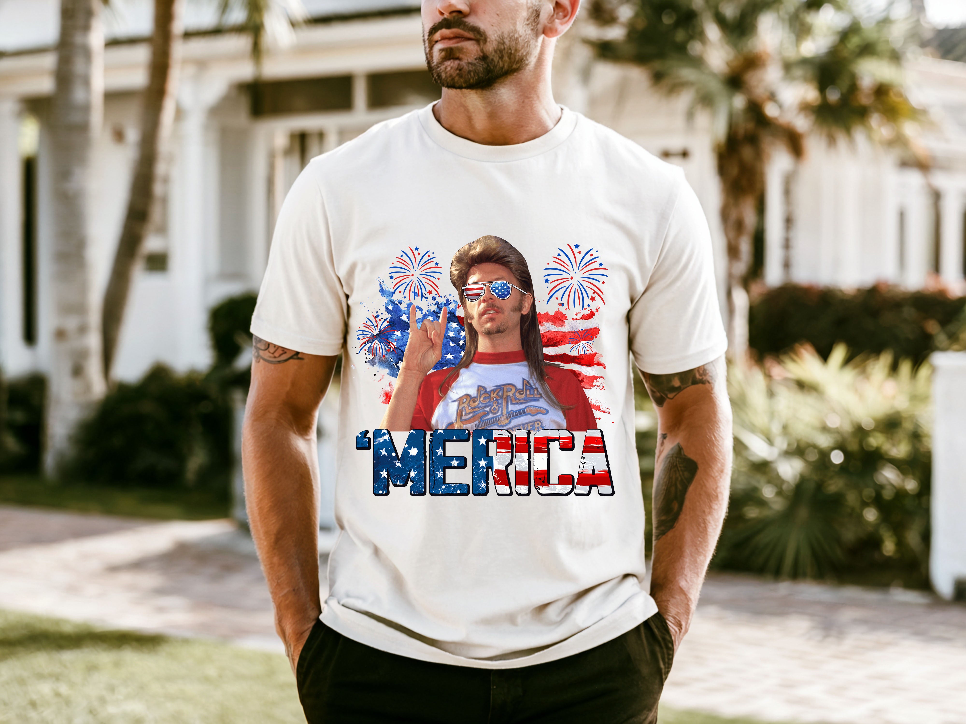 Joe Dirt Print Men's Short Sleeve