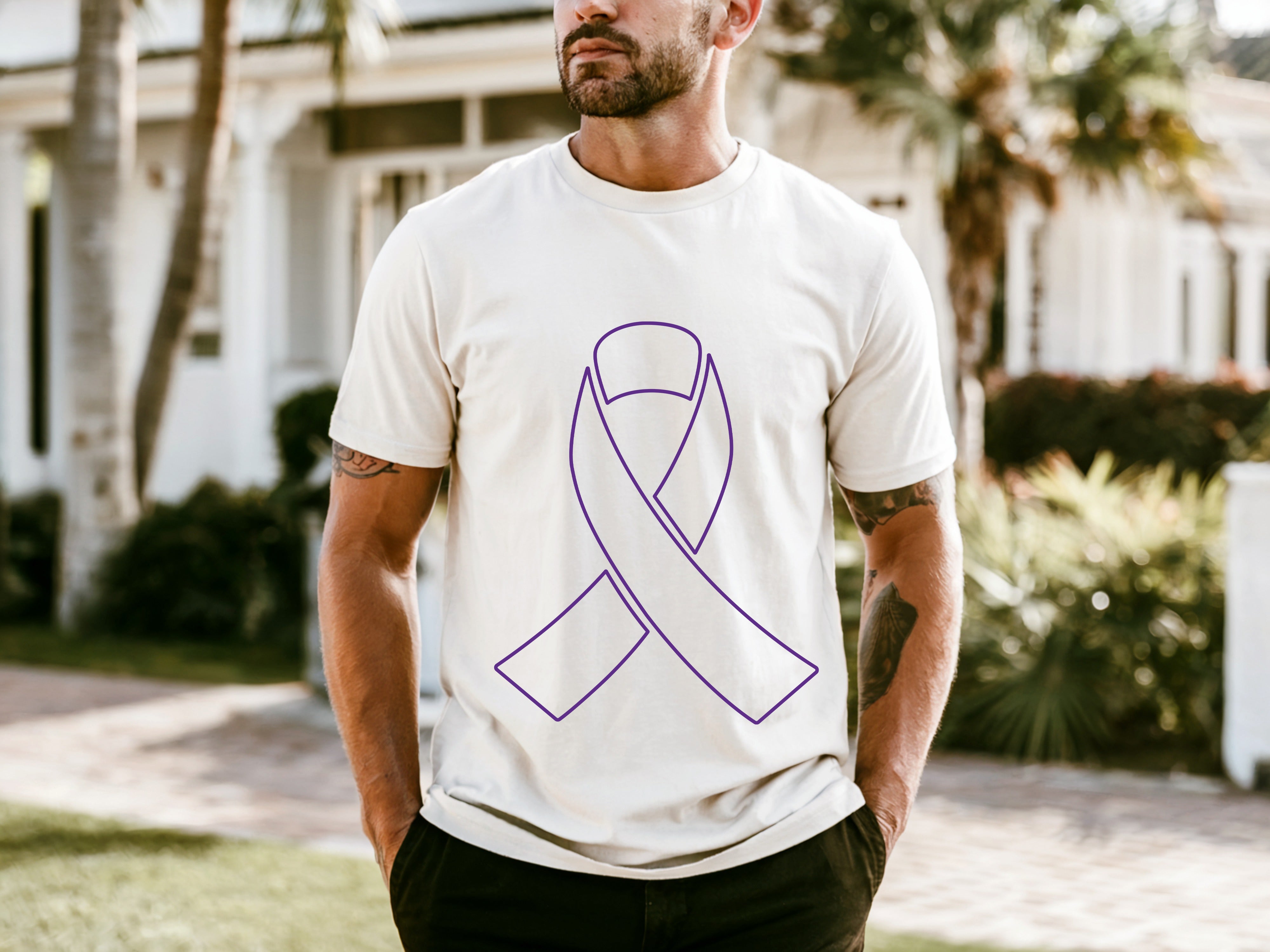 Alzheimer's Unisex Commuter Simple T-Shirt