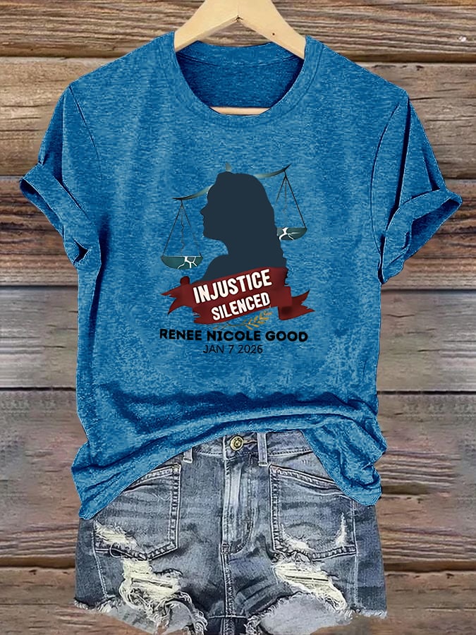 Women's  Justice for Renee Nicole Good T-Shirt