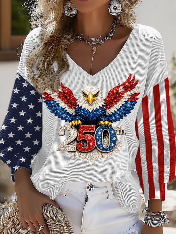 Women's America 250 Print Casual Shirt