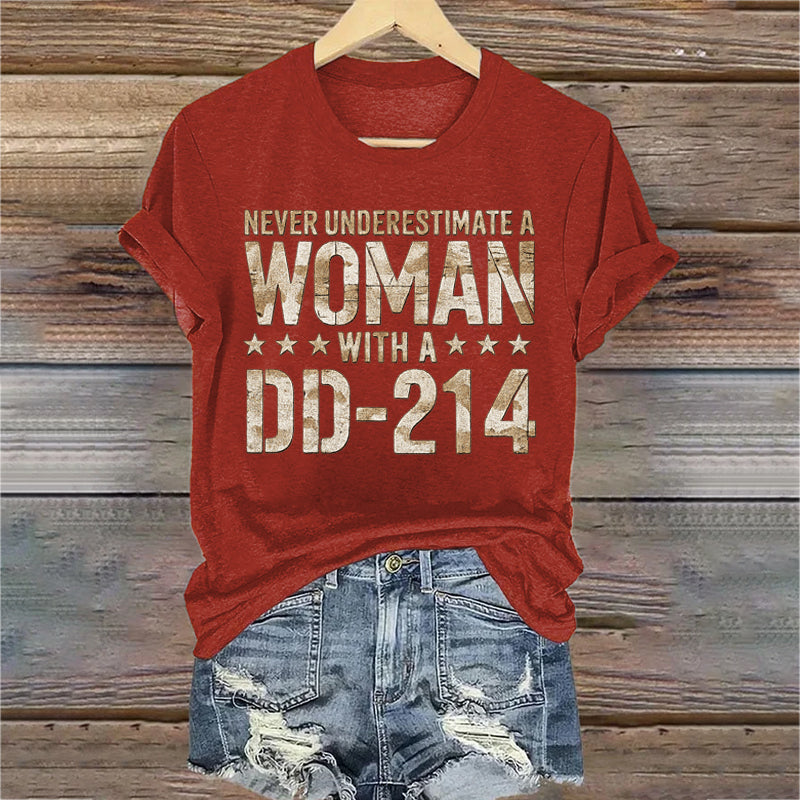 US Veteran Print Women's T-Shirt
