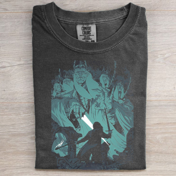 Retro Funny Movies Graphic T-shirt