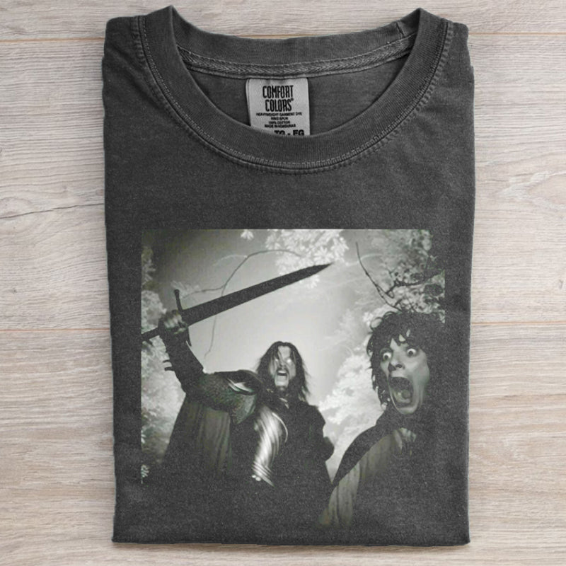 Retro Funny Fantasy Graphic T-shirt