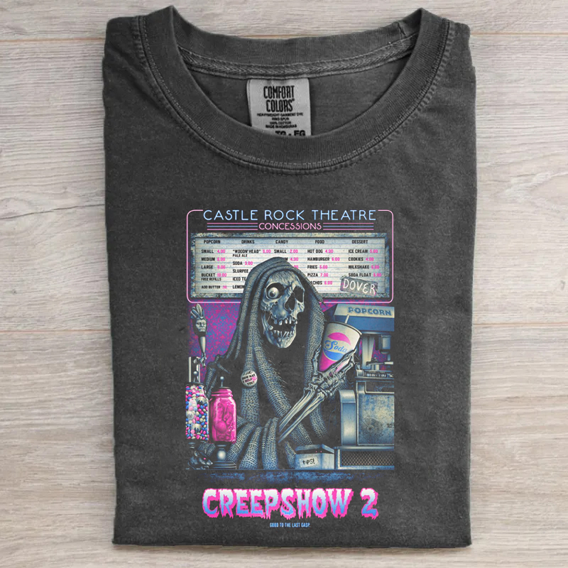 Vintage Horror Graphic T-shirt