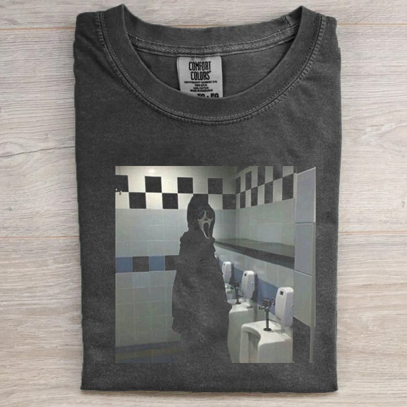 Vintage Horror Graphic T-shirt