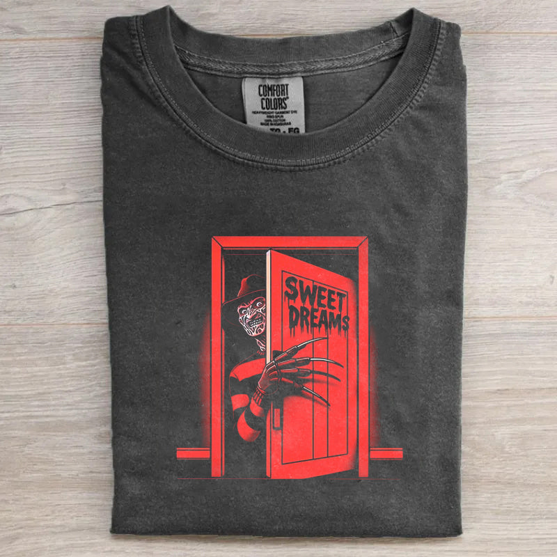 Vintage Horror Graphic T-shirt