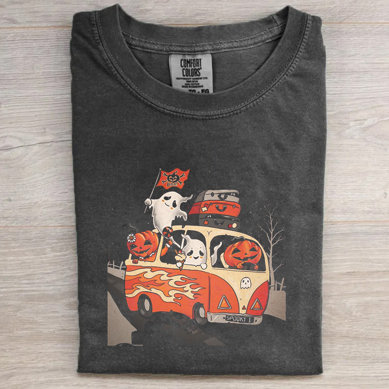 Vintage Horror Graphic T-shirt