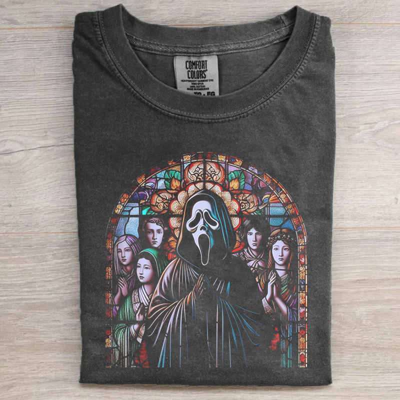 Vintage Horror Graphic T-Shirt