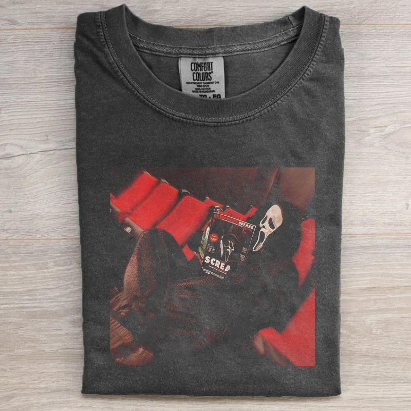 Vintage Horror Graphic T-Shirt
