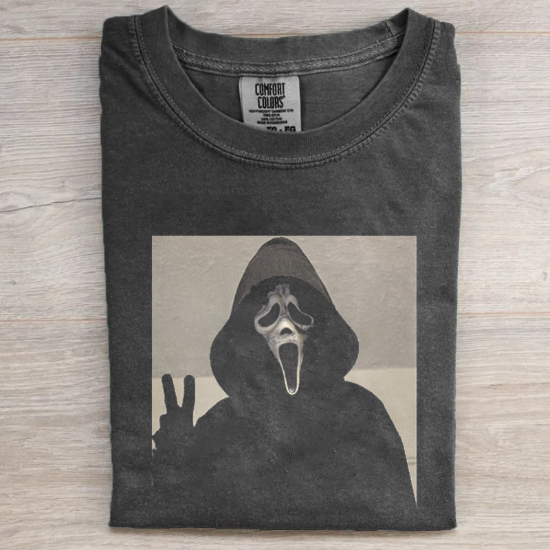 Vintage Horror Graphic T-shirt