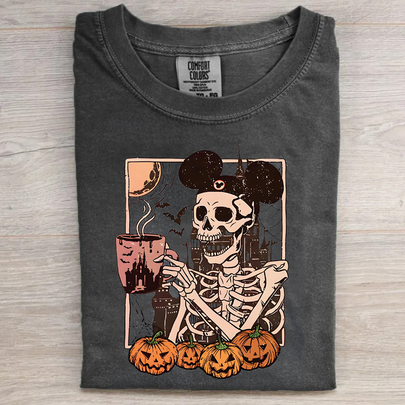 Skeleton Coffee T-shirt