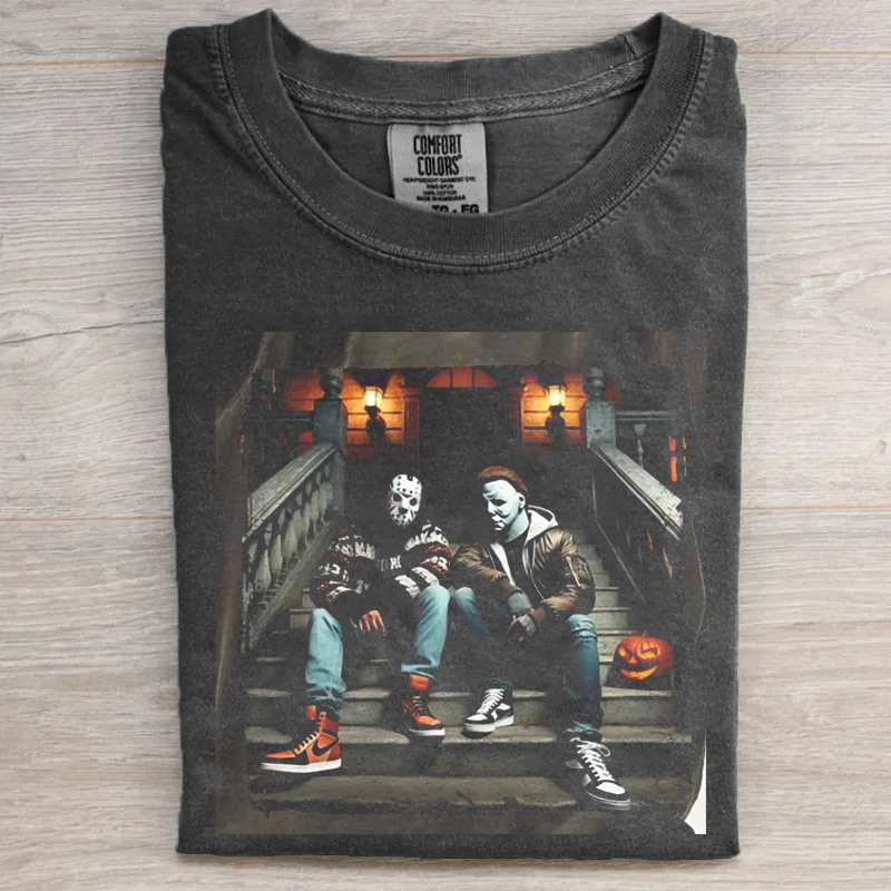 Vintage Halloween horror movie T-Shirt