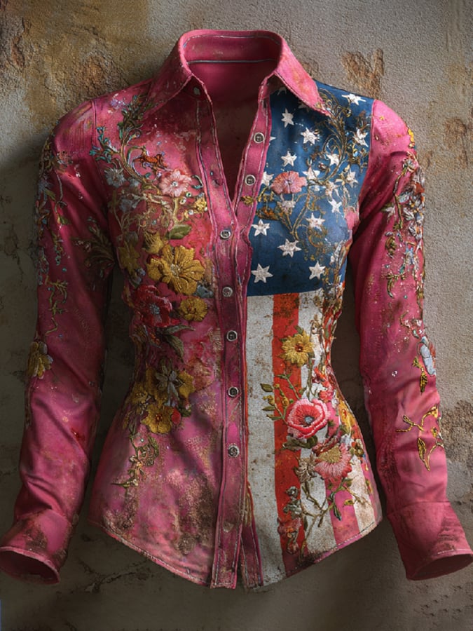 Women's American 250th Anniversary Casual Shirt