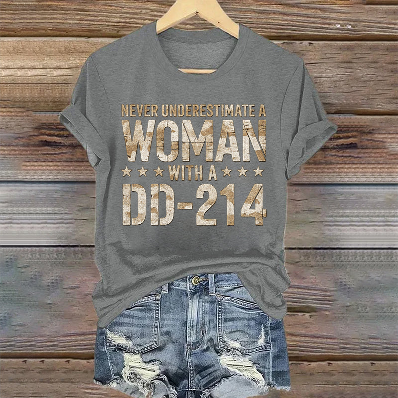 US Veteran Print Women's T-Shirt
