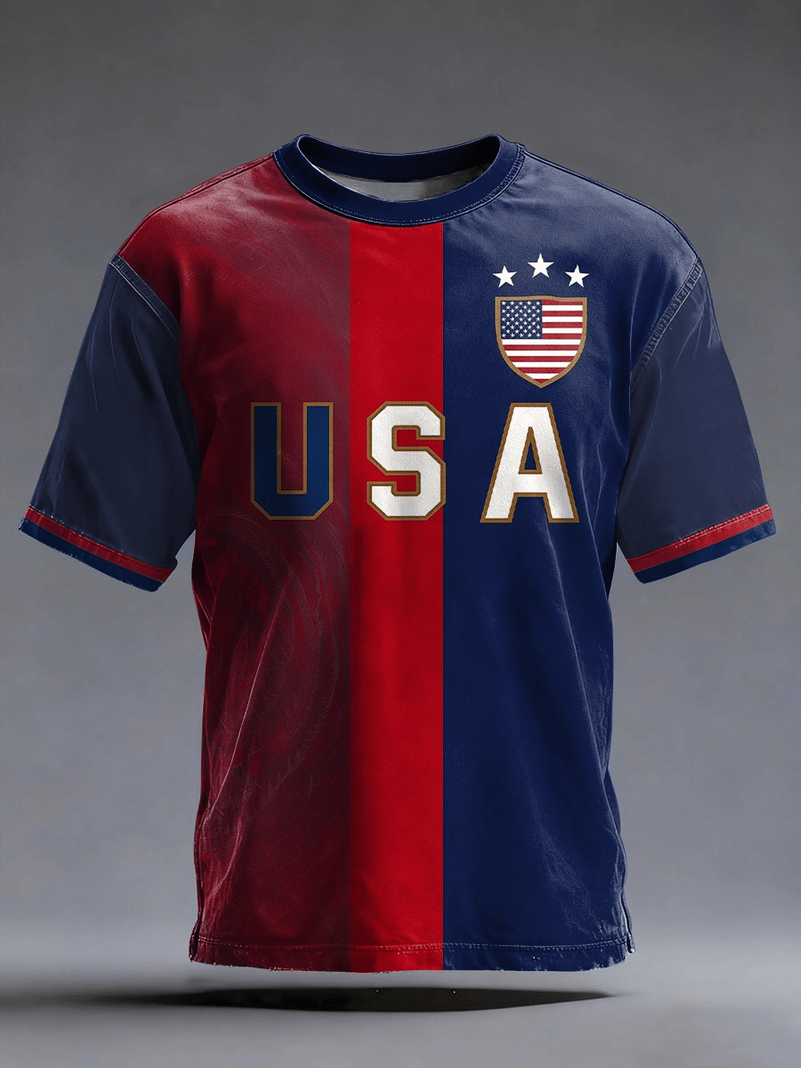 Men's USA Soccer Print T-shirt