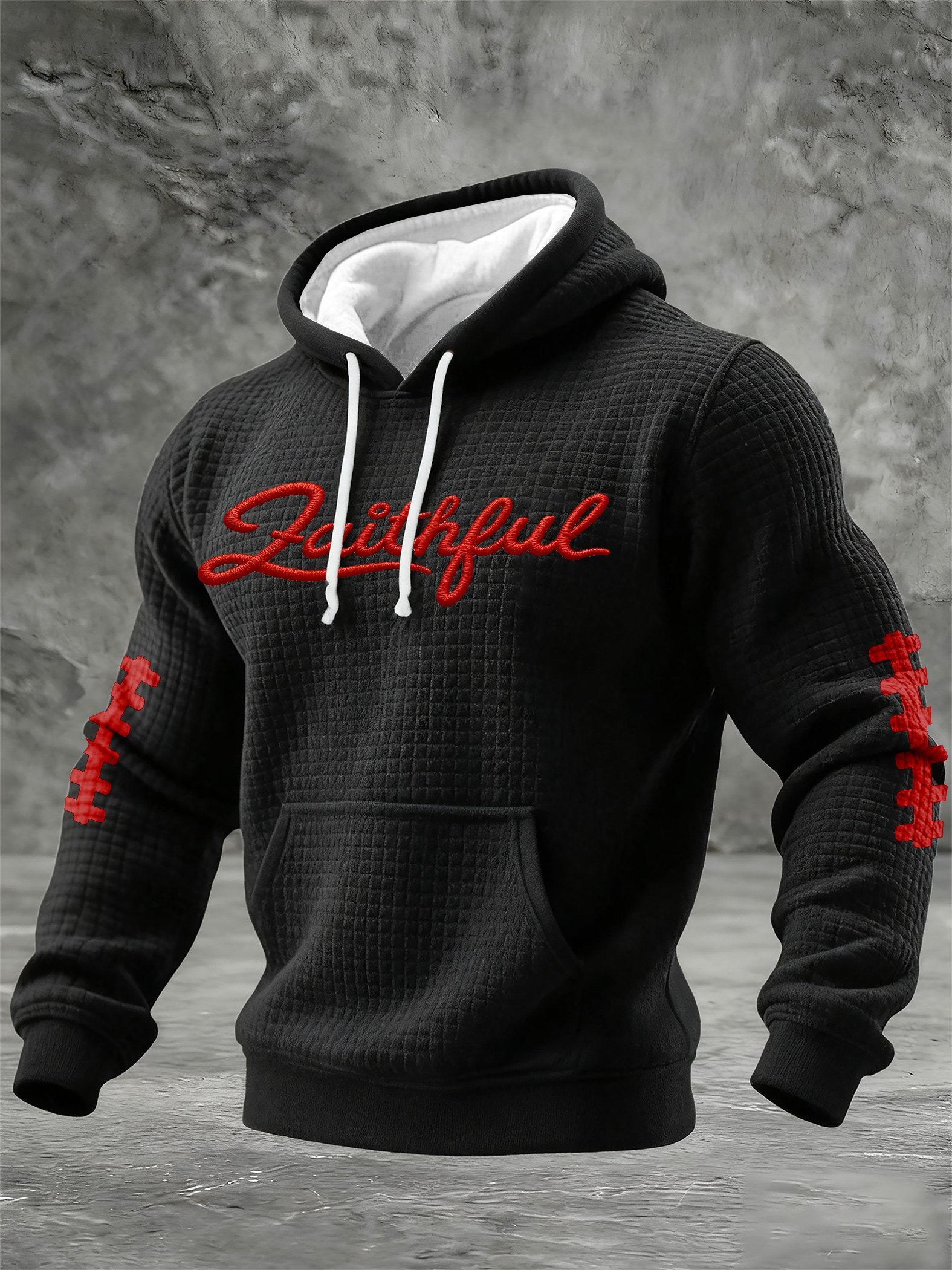 Men's Football Print Sweatshirt