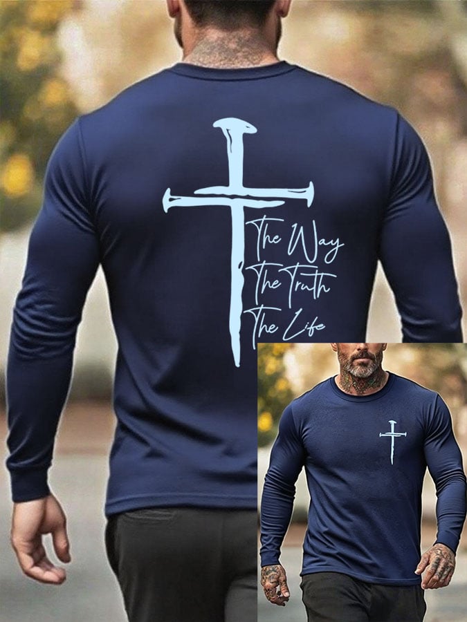 Men's The Way The Truth The Life Print T-Shirt