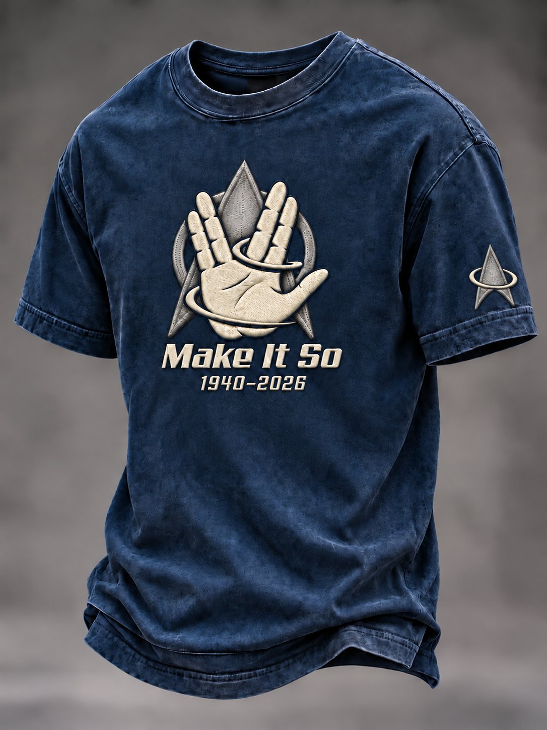 Men's Casual Commemorative Printed Short-Sleeve T-Shirt