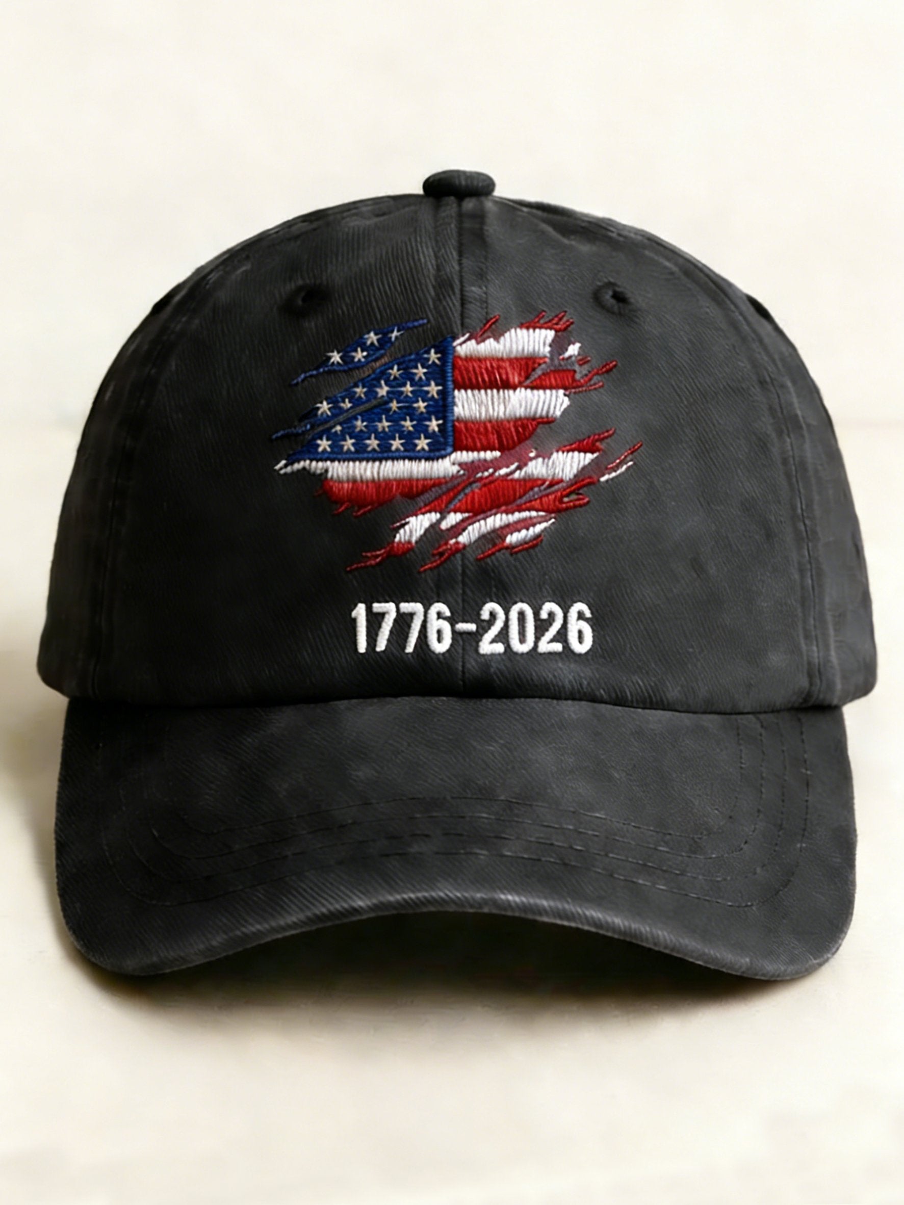 Unisex 250th Anniversary National Flag Print Baseball Cap