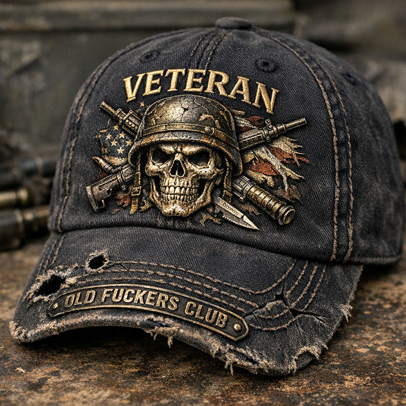 "Old Club" Lifetime Member Print Casual Hat