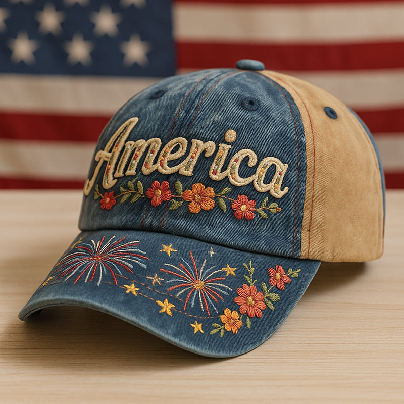 US 250th Anniversary Art Print Hat