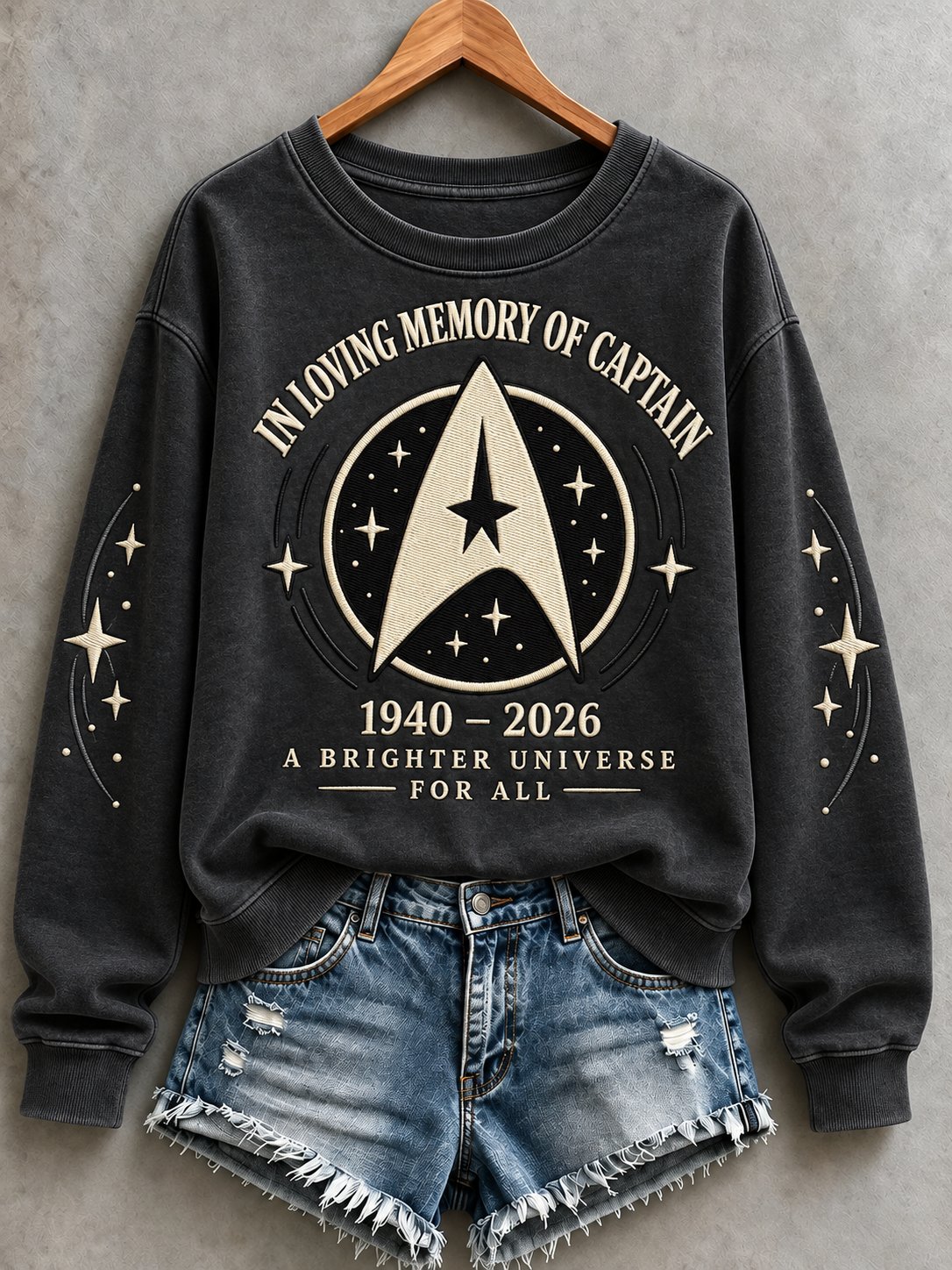 Women's Make It So Print Casual Sweatshirt
