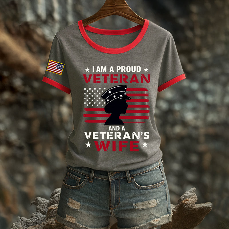 Women's Veteran Print T-Shirt