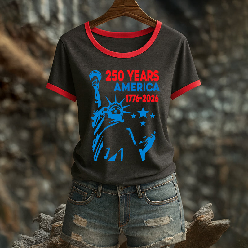 Women's 250th Anniversary Print T-Shirt