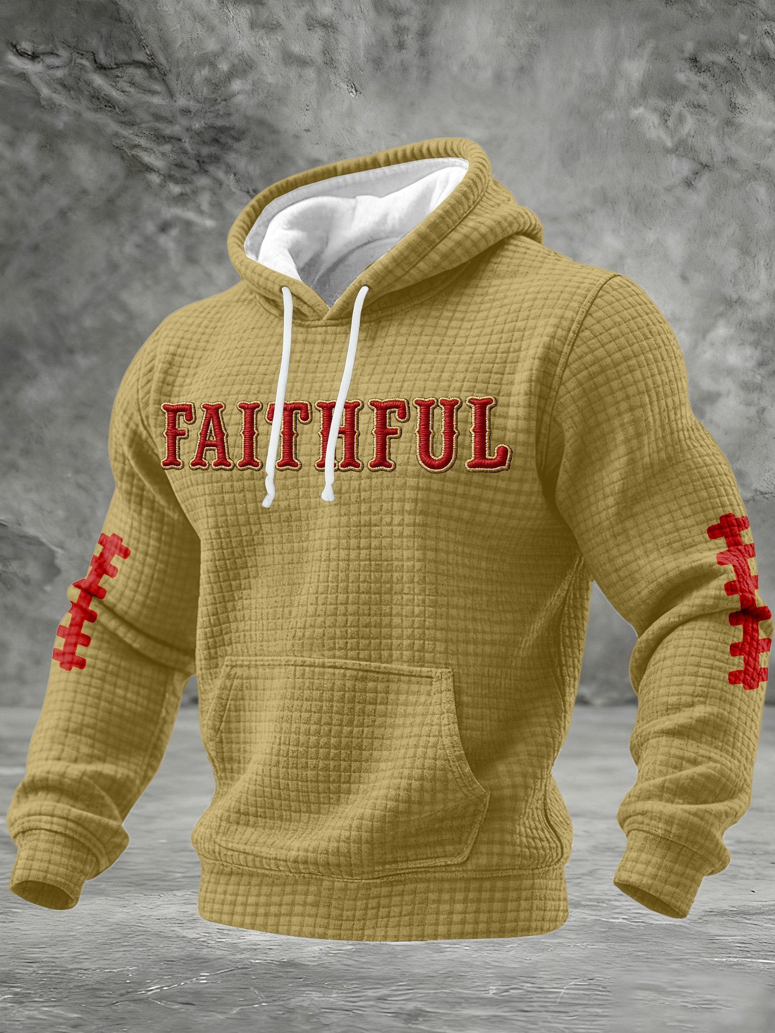 Men's Football Print Sweatshirt