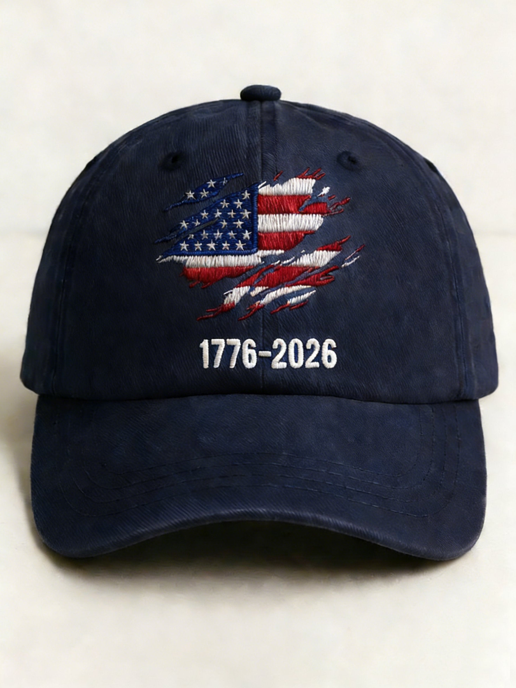 Unisex 250th Anniversary National Flag Print Baseball Cap