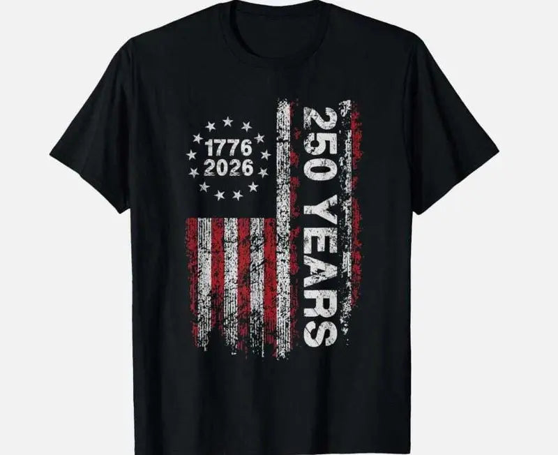 Unisex America 250th Birthday T-Shirt