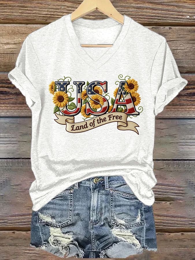 Women's Casual American 250 Commemorative T-shirt