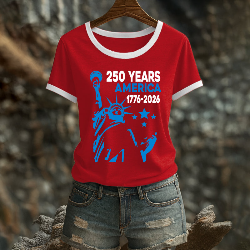 Women's 250th Anniversary Print T-Shirt