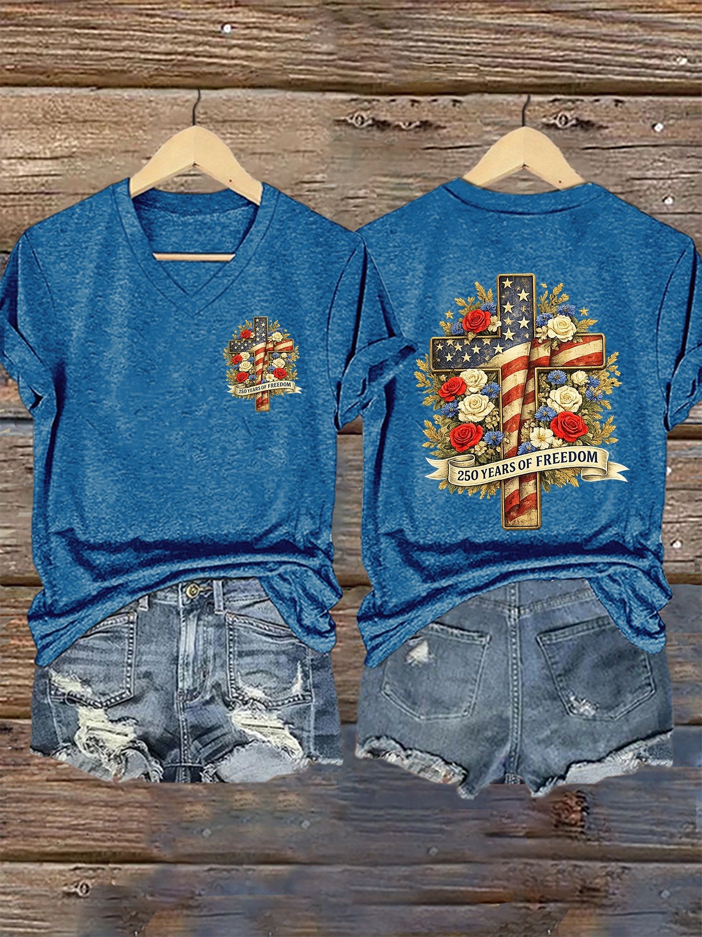 Women's Casual Printed Short-Sleeve T-Shirt