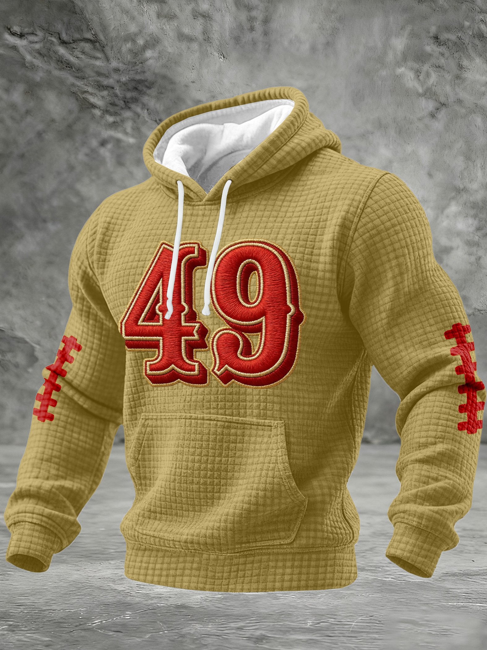 Men's Football Print Sweatshirt
