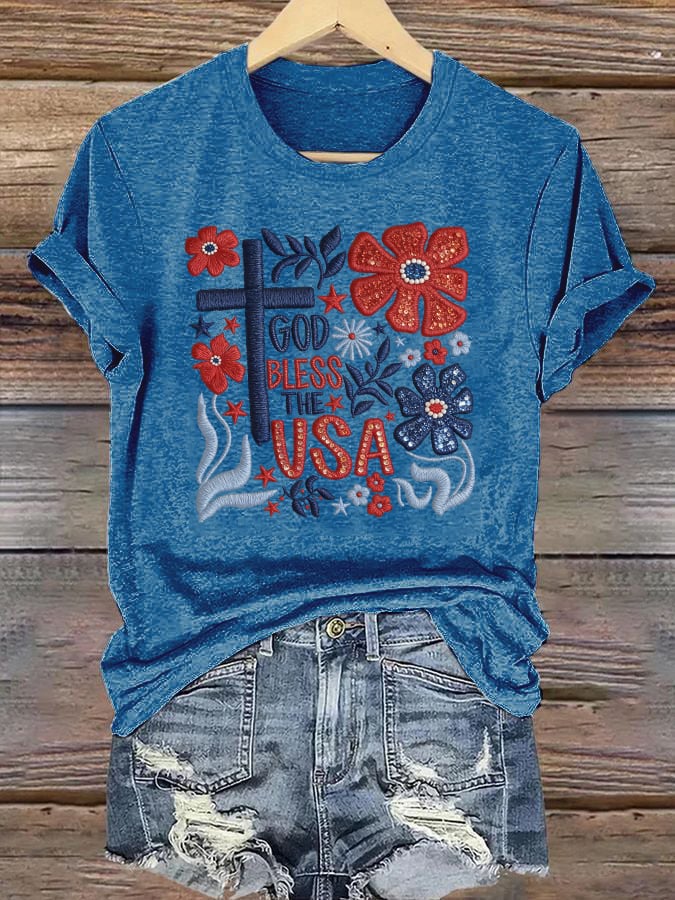 Women's Casual American 250 Commemorative T-shirt