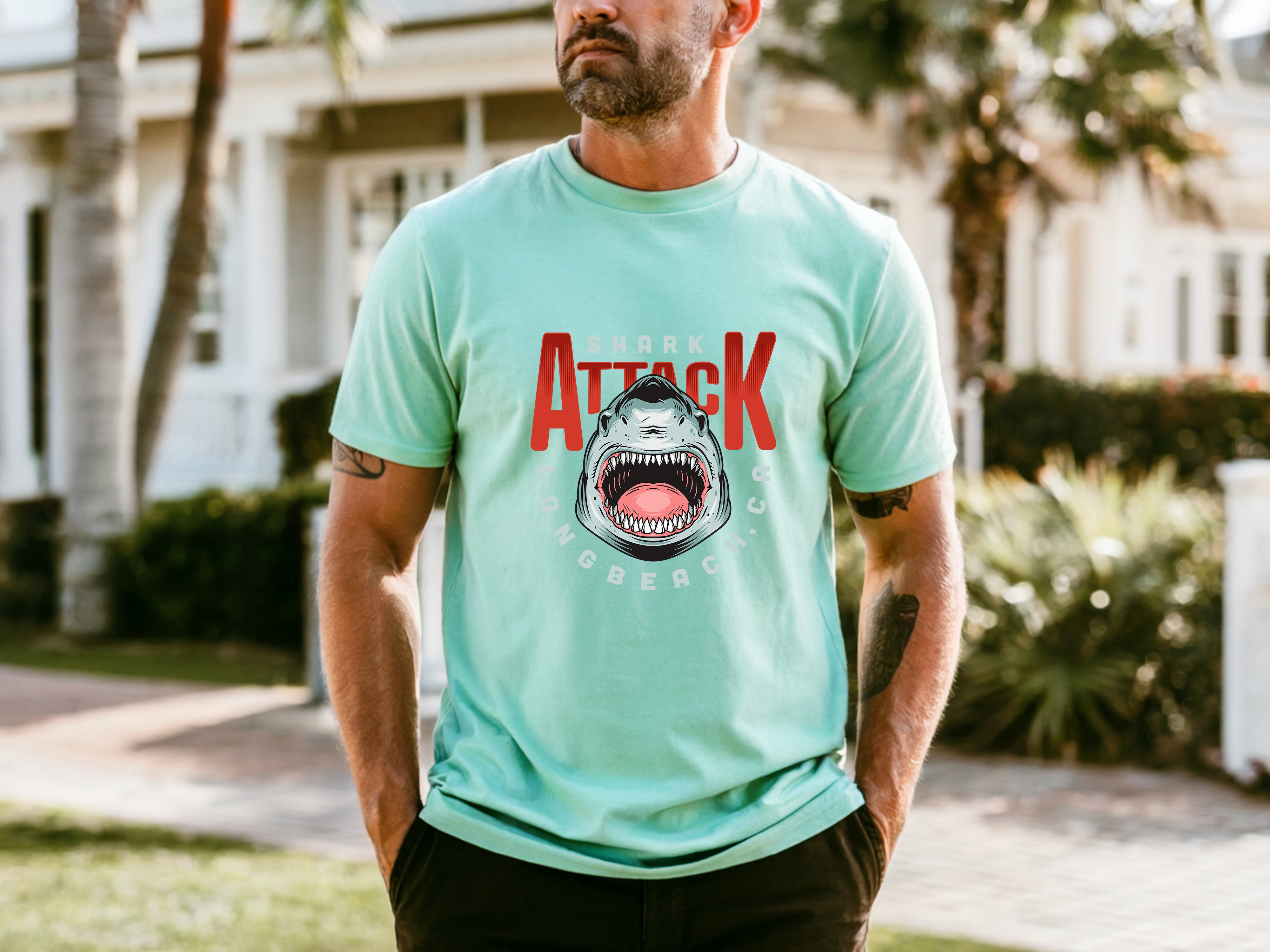 Jaws Men's Retro Short Sleeve