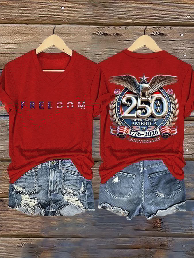 Women's Casual Printed Short-Sleeve T-Shirt