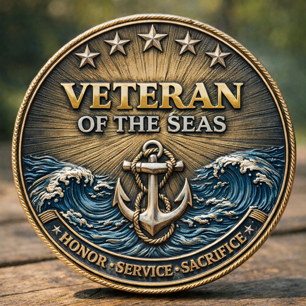 🏆Flash Sale 60% OFF - Veteran of the Seas Commemorative Coin – Us Fiesta