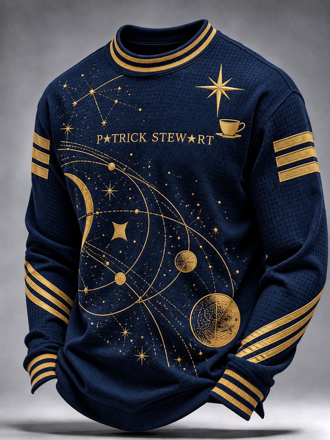 Men's Print Long-Sleeve T-Shirt