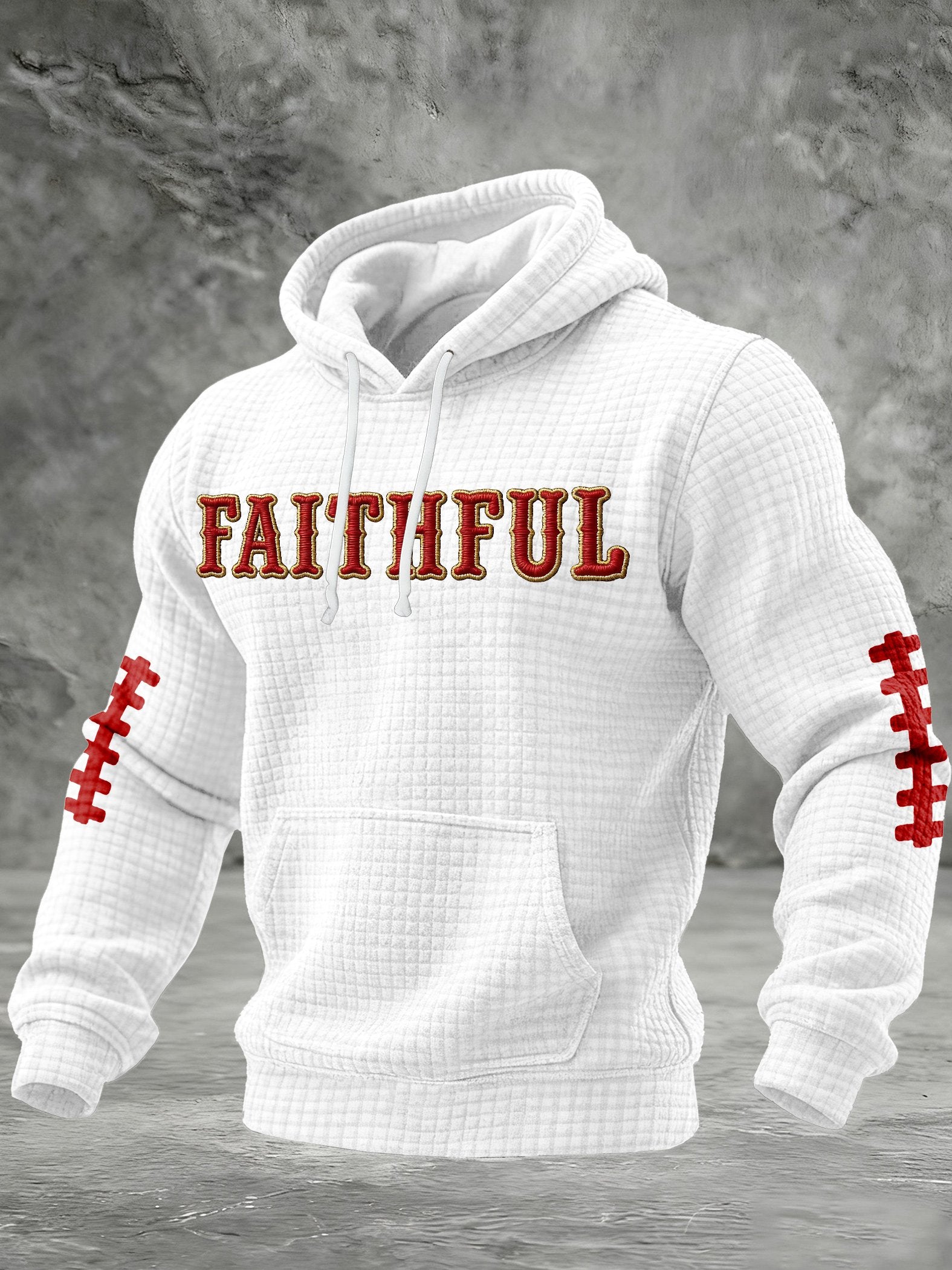 Men's Football Print Sweatshirt
