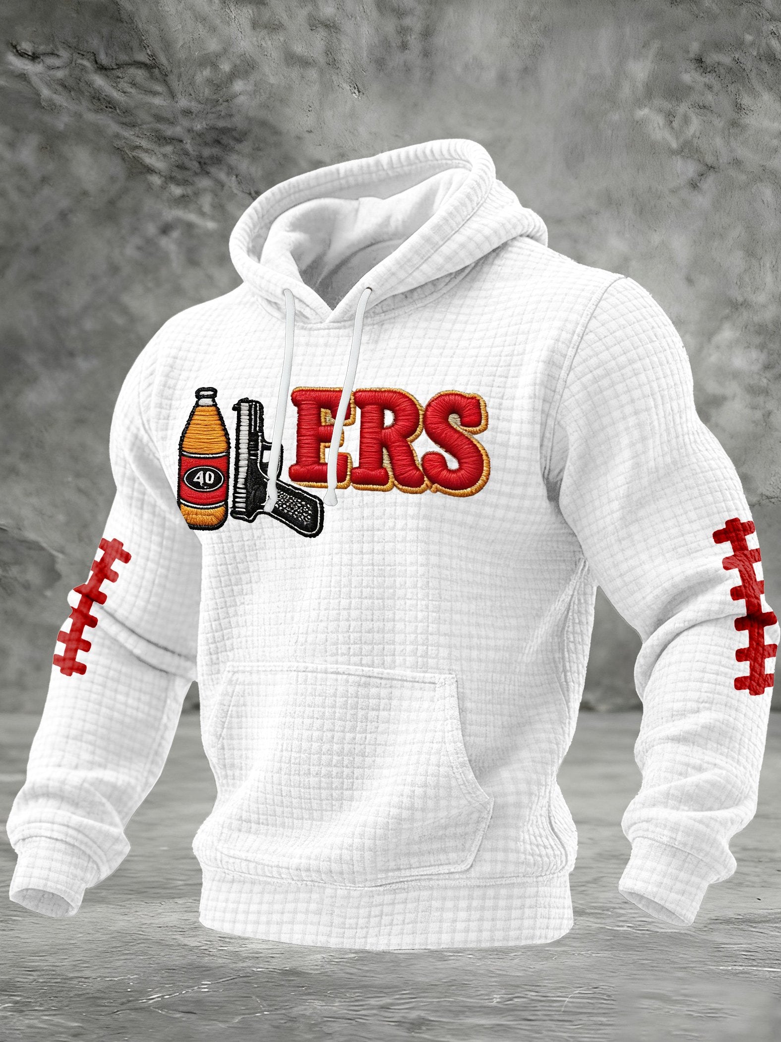 Men's Football Print Sweatshirt