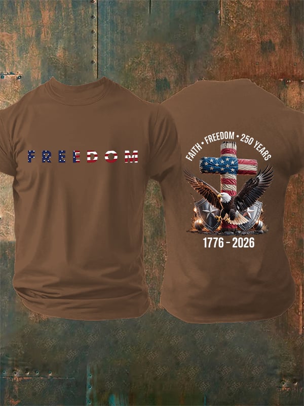 Men's  American 250th Print T-Shirt