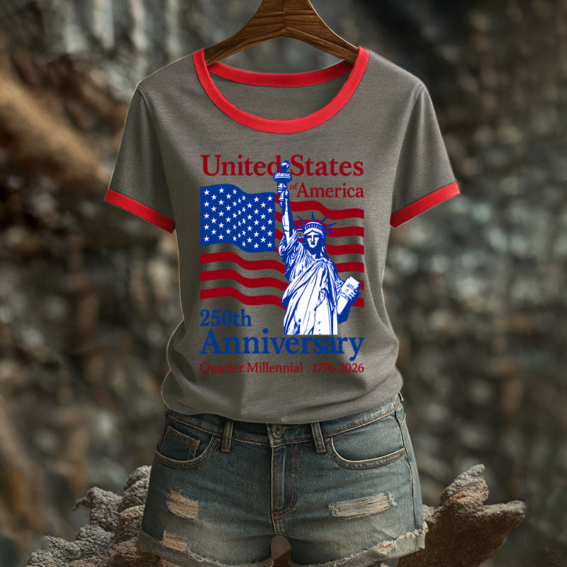 Women's 250th Anniversary Print T-Shirt